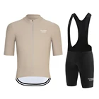 Мужской трикотажный комплект одежды для триатлона, для велоспорта, костюм с коротким рукавом, одежда для велоспорта