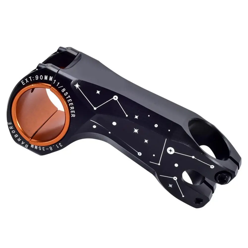 

Горный шоссейный горный велосипед-17 градусов 90 мм руль 31,8/35 мм велосипедный стержень части