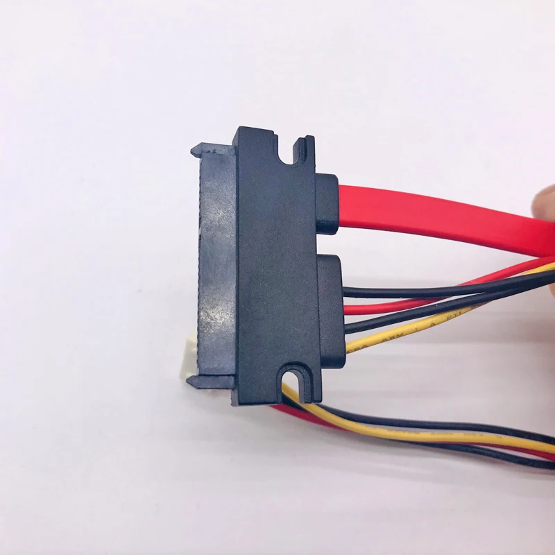 TICOSAN SATA 7 + 15P 22pin 180 ° К SH 2 0 4pin/SATA 7P кабель питания HDD жесткий диск высокоскоростной