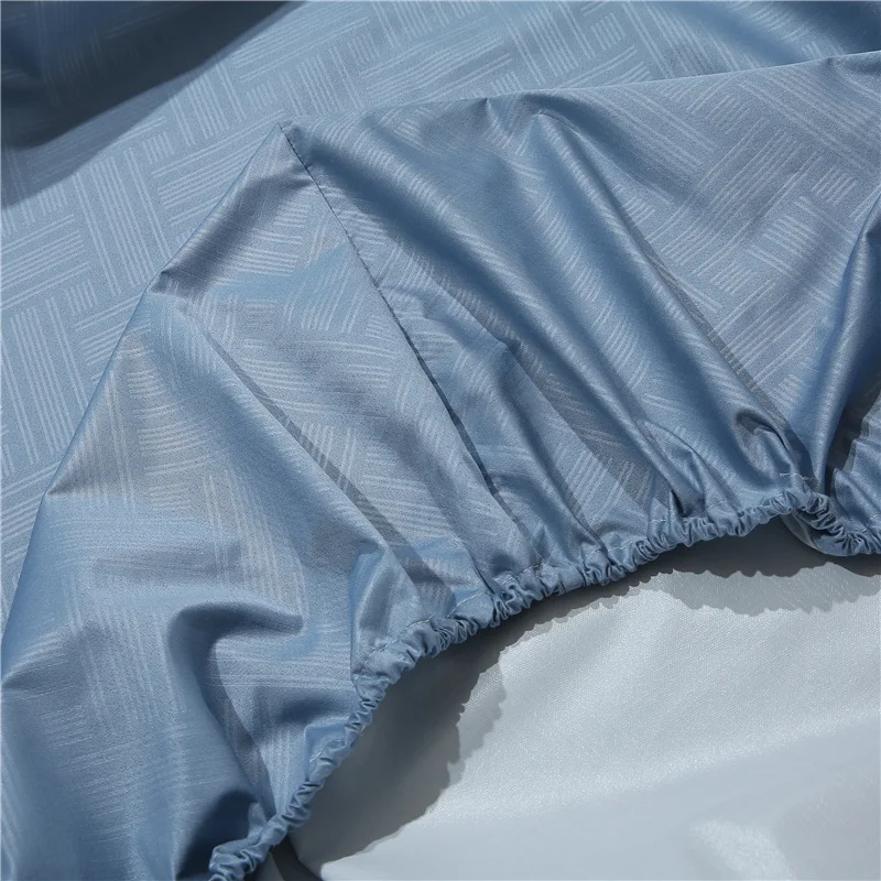 Домашний текстиль водонепроницаемая натяжная простыня + наволочка жаккардовая