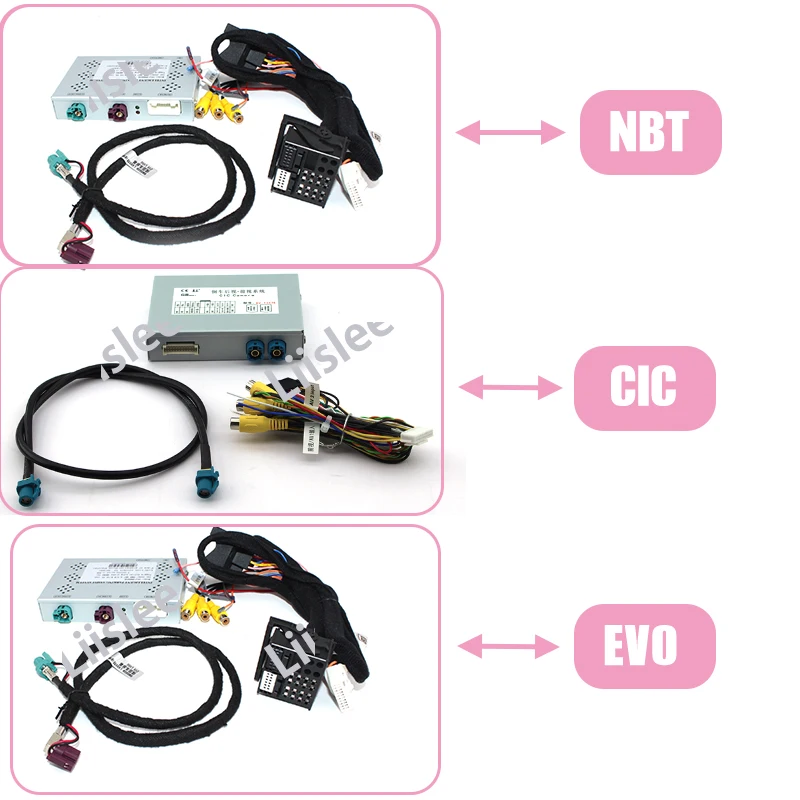 Liandlee парковочная камера интерфейс обратная резервная наборы для BMW X1 E48 CCC CIC NBT EVO