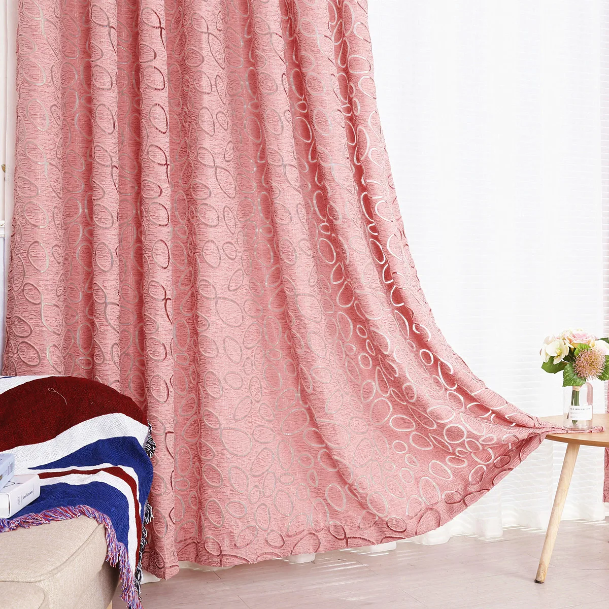 Новейшая Высококачественная элегантная креативная занавеска для окна из тюля