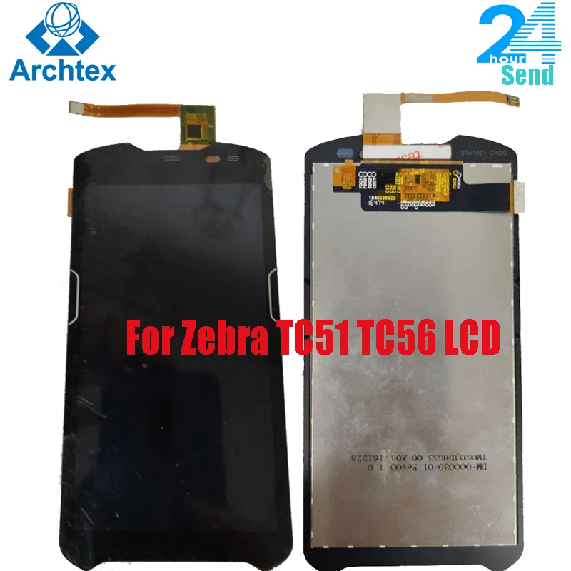 Для ЖК дисплея Zebra TC51 TC56 + фотографический КПК|Экраны для мобильных телефонов| |