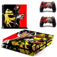Persona 5 Game PS4 Stickers Play station 4 Skin Sticker Decals For PlayStation 4 PS4 Console & Controller Skins Vinyl
