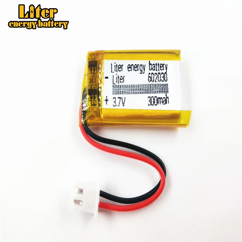 Xhr 2p 2 54 300 мА/ч 602030 3 7 v литий полимерный Батарея Bluetooth Mp3 Беспроводной со встроенной