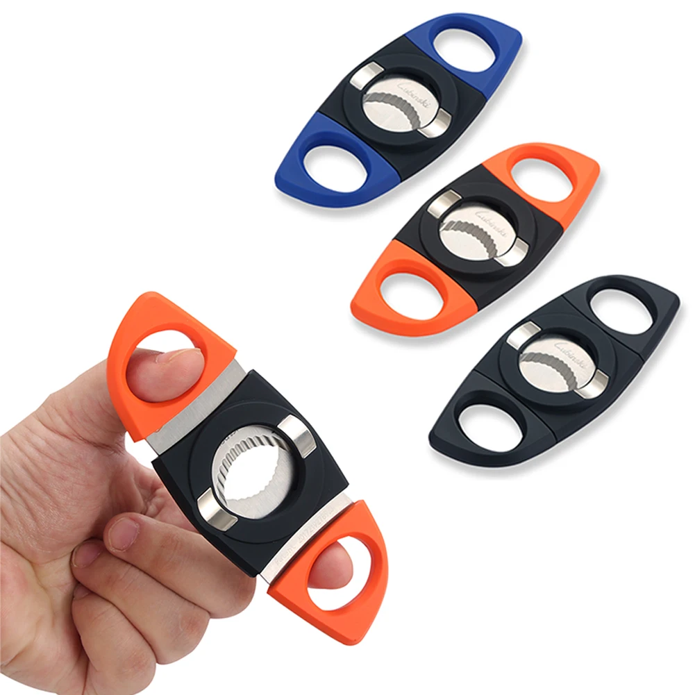 

Ножницы Galiner из нержавеющей стали, резак для сигар, острый металлический Гильотинный нож для сигар, новый портативный резак для сигар, режущ...