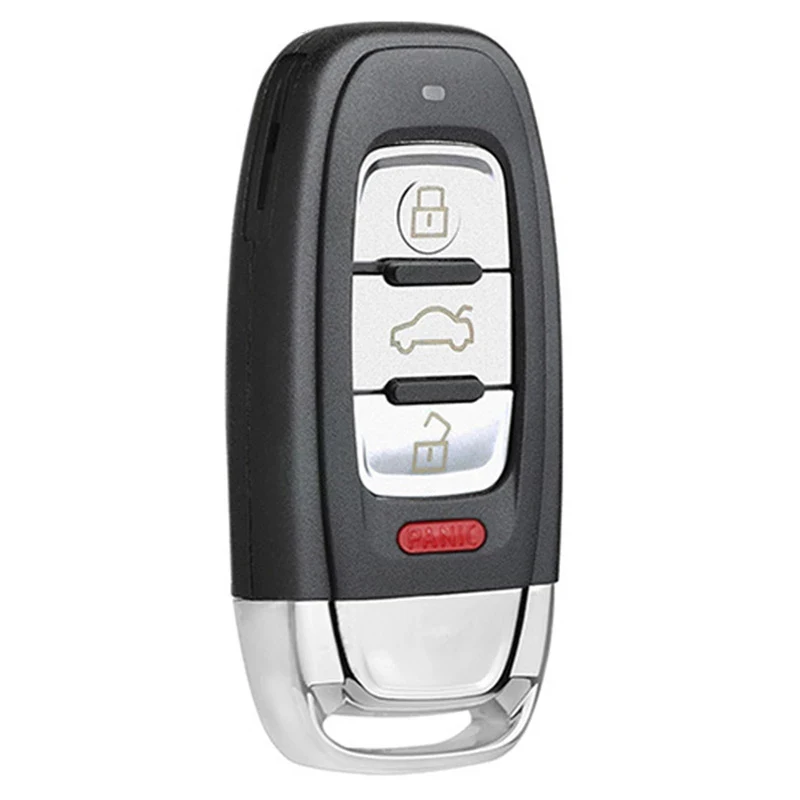 KEYECU 3 + 1 кнопка для Audi A3 A4 A5 A6 A8 Quattro Q5 Q7 дистанционный смарт ключ брелок 315/ 433/ 868 МГц