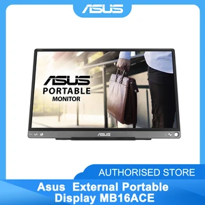 Оригинальный Настольный Ноутбук Asus MB16ACE 1080P, USB ЖК-дисплей, внешний портативный дисплей, для компьютера, Портативная подставка, 