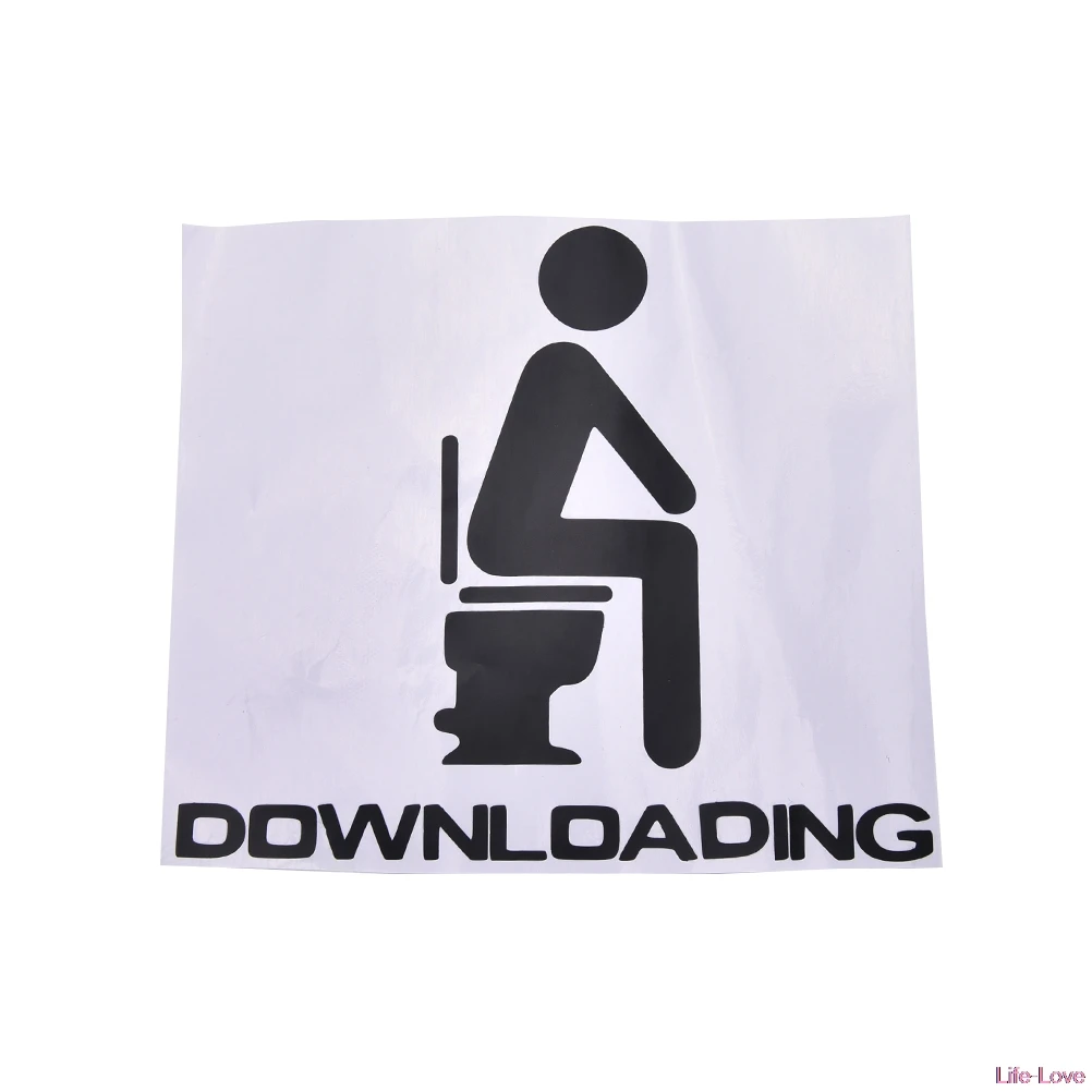

1 Pcs Home Toilet Entrance Sign Waterproof Wall Stickers Removable Decorative Wall Art Decals Wallpaper