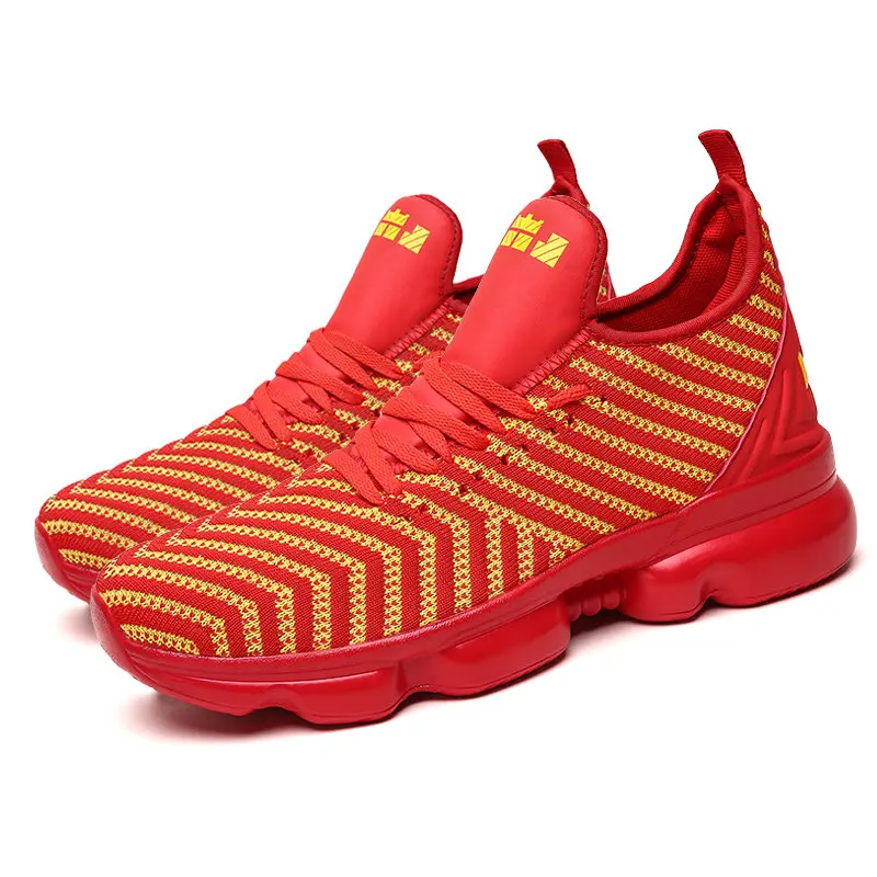red and yellow Парные баскетбольные кроссовки Jordan мужские баскетбольные кроссовки Lebron амортизирующие кроссовки James Уличная обувь унисекс 21 цвет на выбор - Цвет: red and yellow