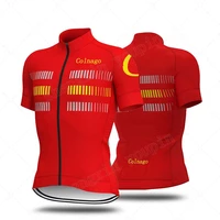 men pro team cycling clothing summer short sleeve bicycle quick dry breathable tight bib kit ropa ciclismo uniformes