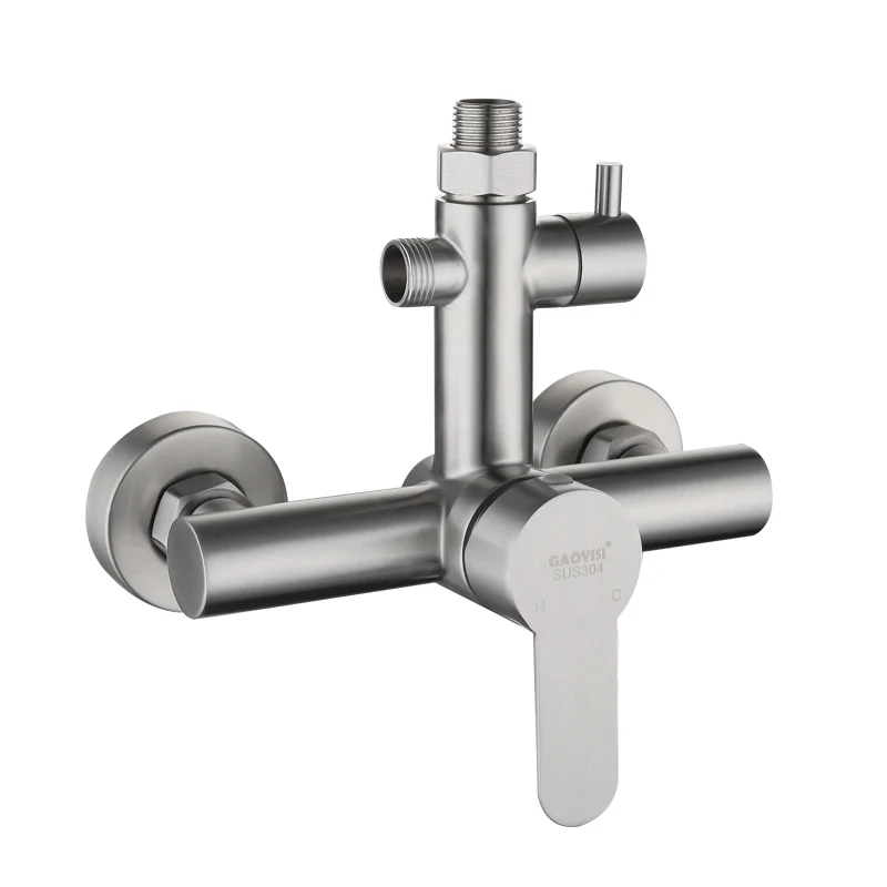 Скрытые смесители для душа из нержавеющей стали термостатический смесительный