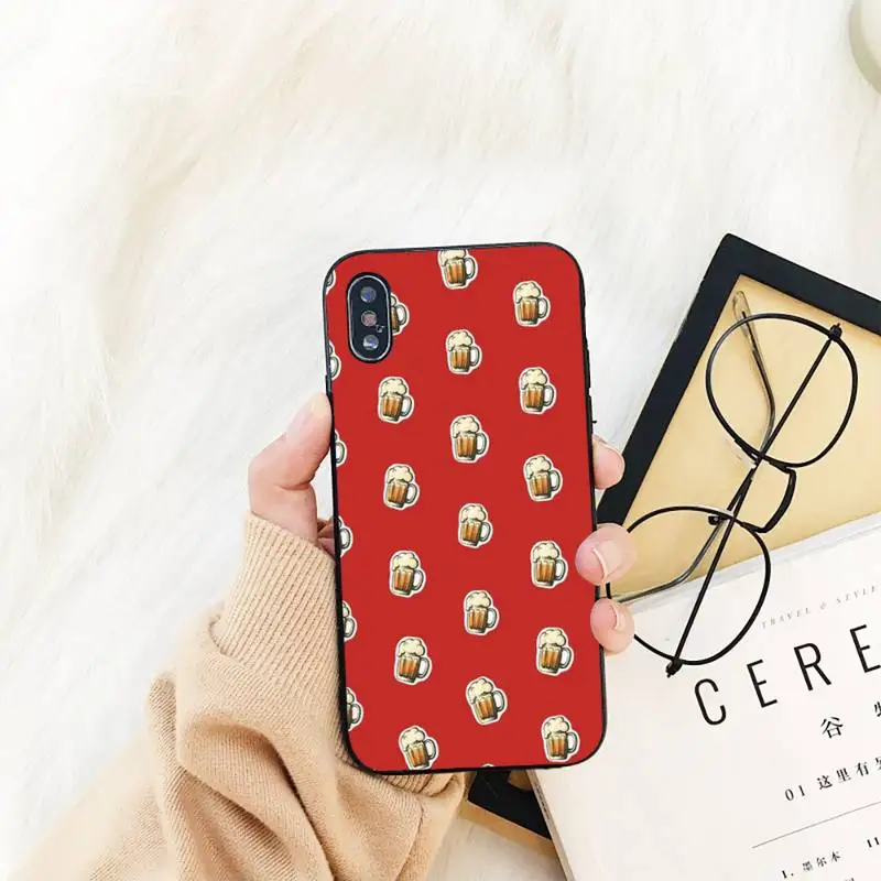 

YNDFCNB alcohol beers Phone Case For iPhone 11 8 7 6 6S Plus X XS MAX 5 5S se 2020 11 12pro max iphone xr case