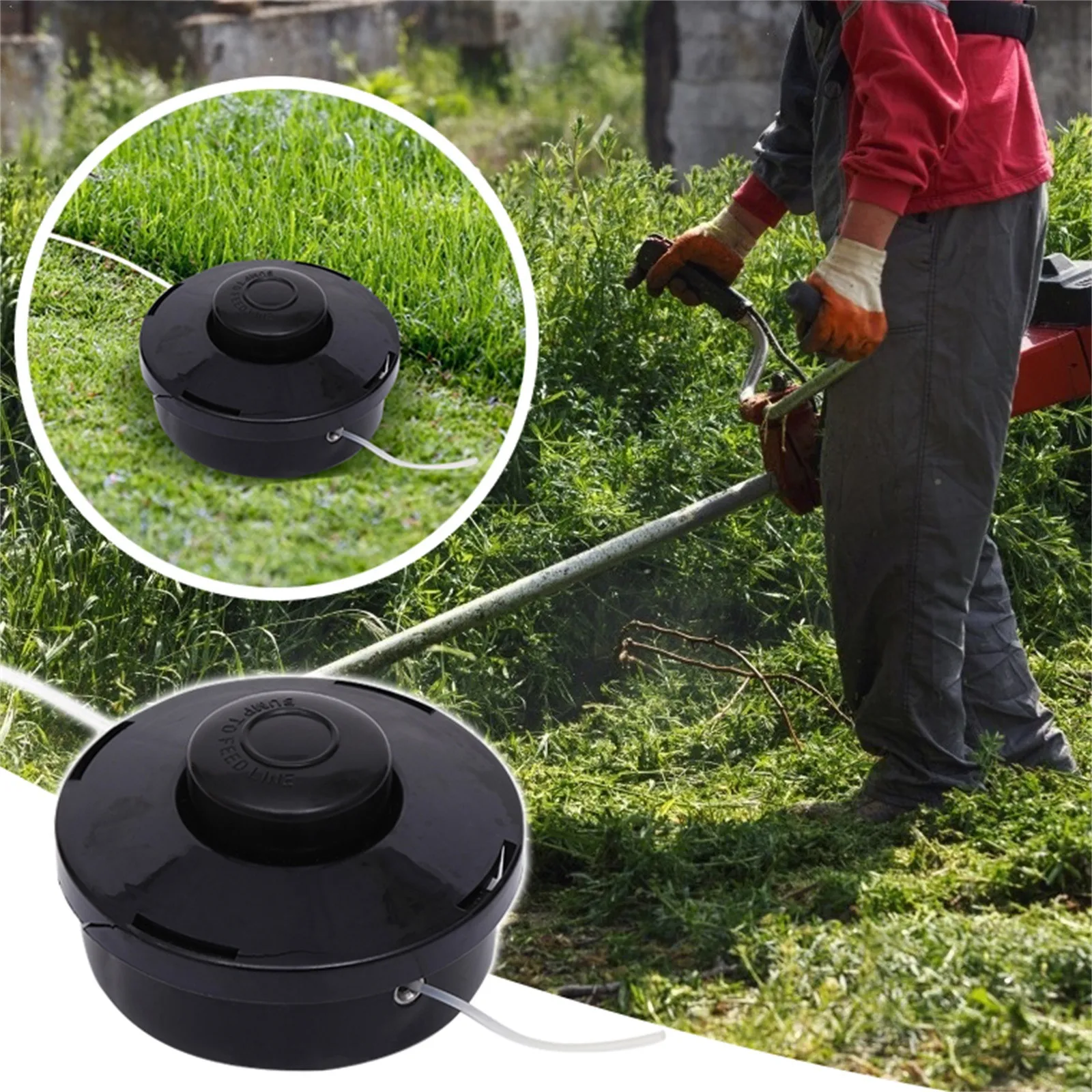 

Petrol Trimmer Head Replacement Grass Trimmer Head for Brush Cutter
