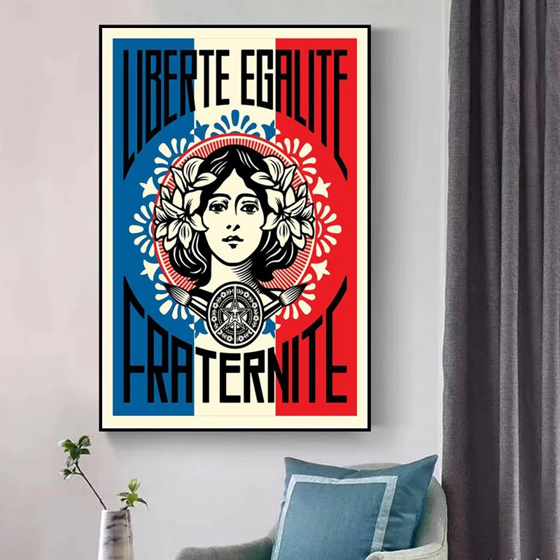 

Vintage Make Art Not War Pop Bar Posters and Prints Canvas Painting Wall Art Pictures for Living Room Decor Cuadros