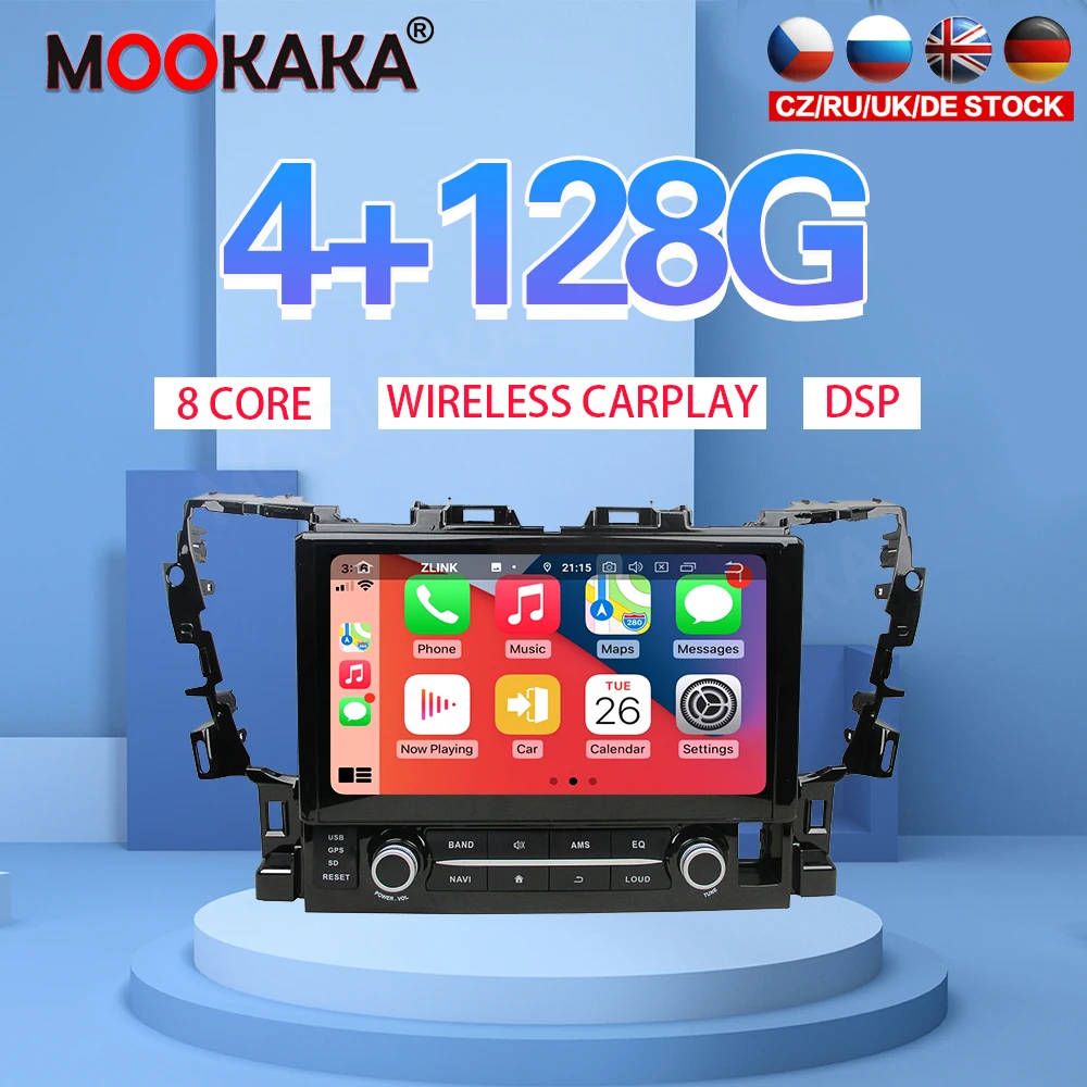 

Автомобильный плеер, 10,1 дюйма, Android 10, 4G, 128 ГБ, для Toyota Alphard 2015-2018, GPS навигатор, CarPlay, стерео, DSP