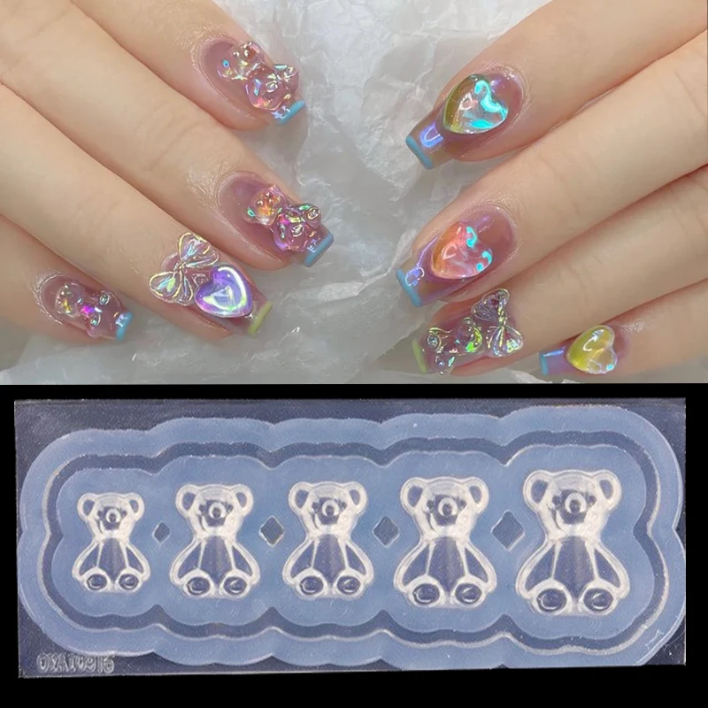 1 шт. силиконовая форма для ногтей | Красота и здоровье