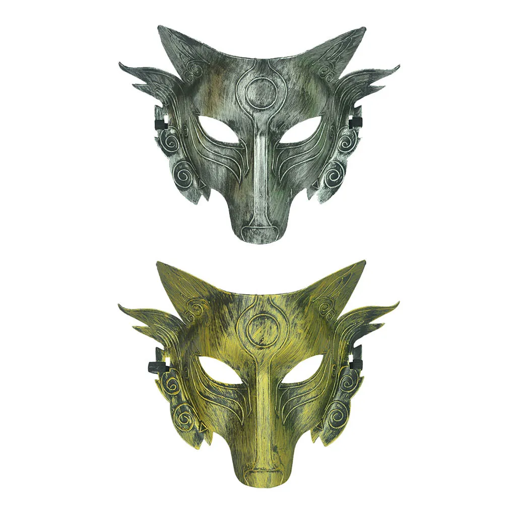 Маски на Хэллоуин для взрослых косплей Костюм Волка маска все лицо мужчин женщин