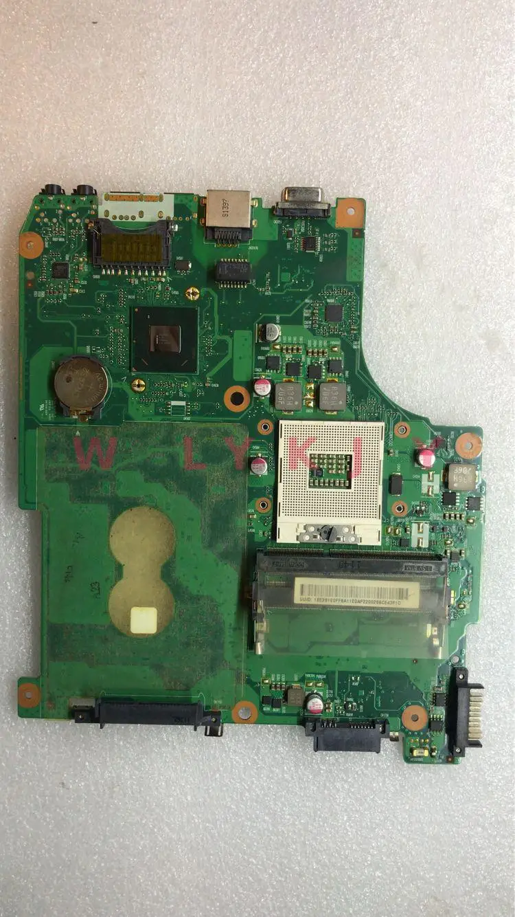 Материнская плата KTUXB 6050A2423901-MB-A02 V000238070 для ноутбука Toshiba C600 C640 PGA989 HM65 DDR3 100%