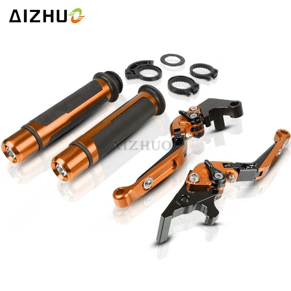 orange ЧПУ Складной Выдвижная мотоциклов сцепные рычаги для HONDA CBR500R CBR500 R CBR 500R CBR 500 R 2013 - Цвет: orange