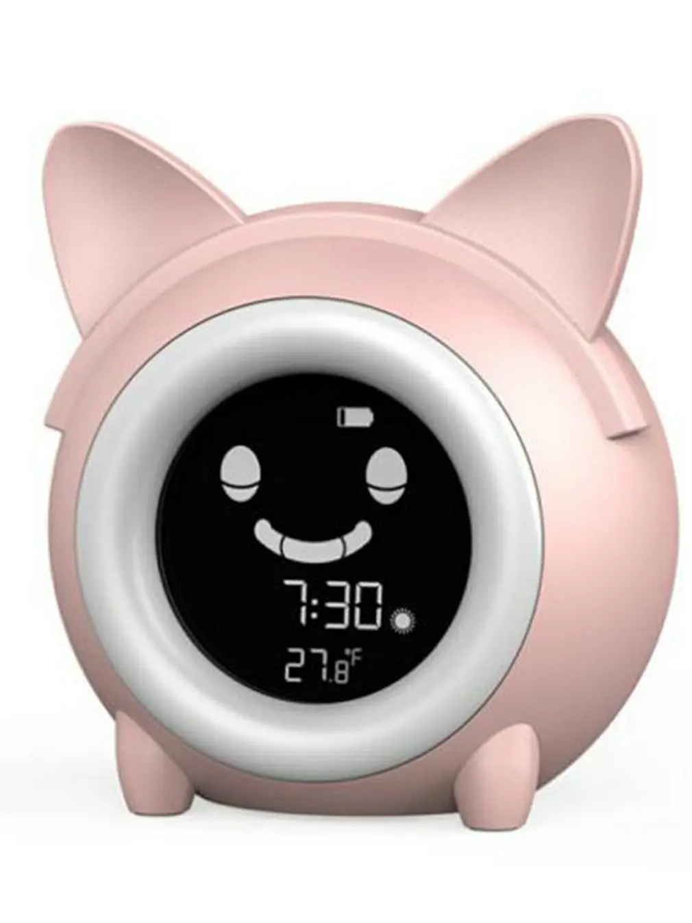 

Kids Child Alarm Clock Sleep Training Clock Colorful Night Light Digital Wake Up Clock With Temperature Timer For Bedroom