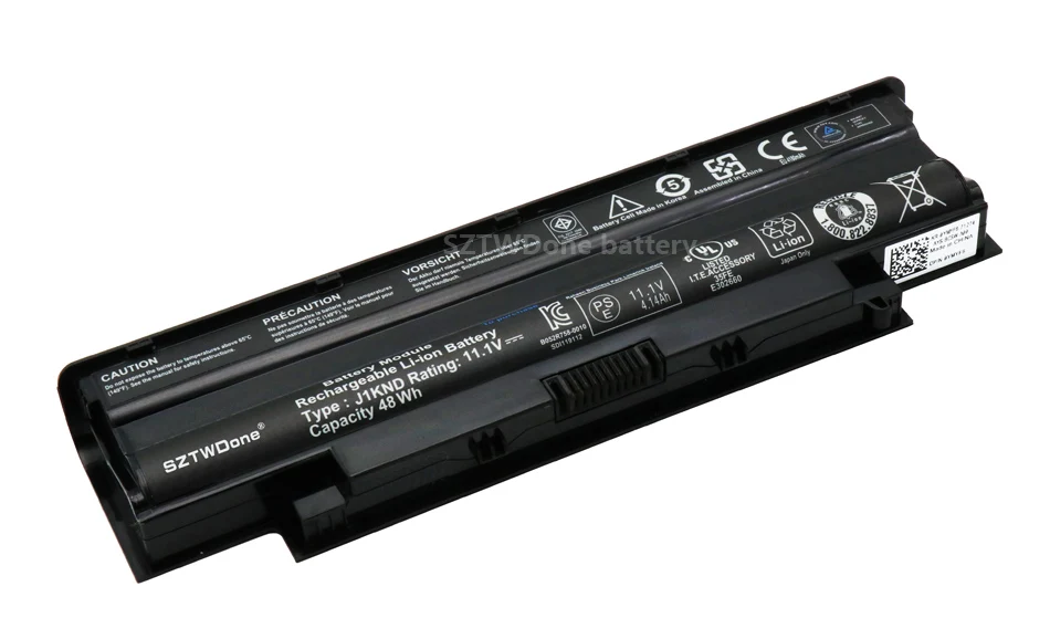 SZTWDone J1KND Аккумулятор для ноутбука DELL M5010 M5030 M511R N3010 N3110 N4010 N4050 N4110 N5010 N5030 N5110 N5040 N5050 N7010 N7110