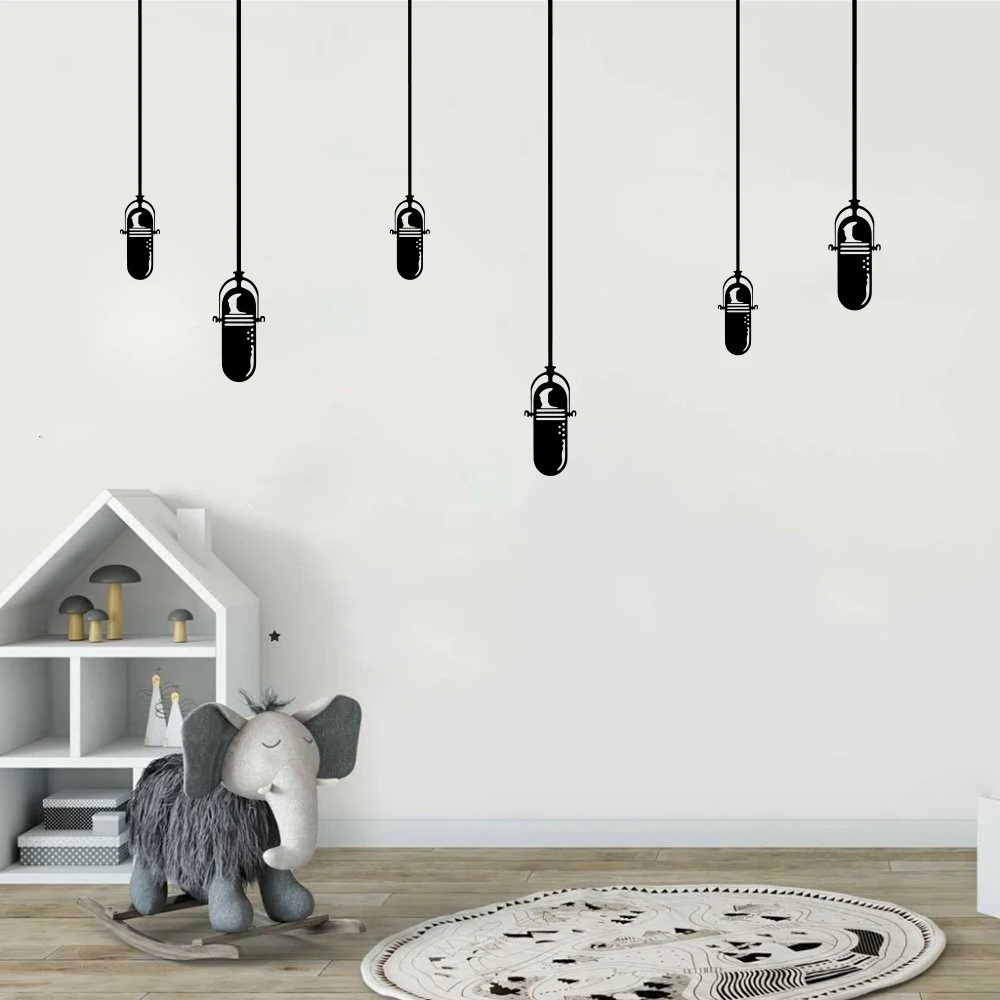 Декоративные виниловые наклейки на стену для детской комнаты - купить по