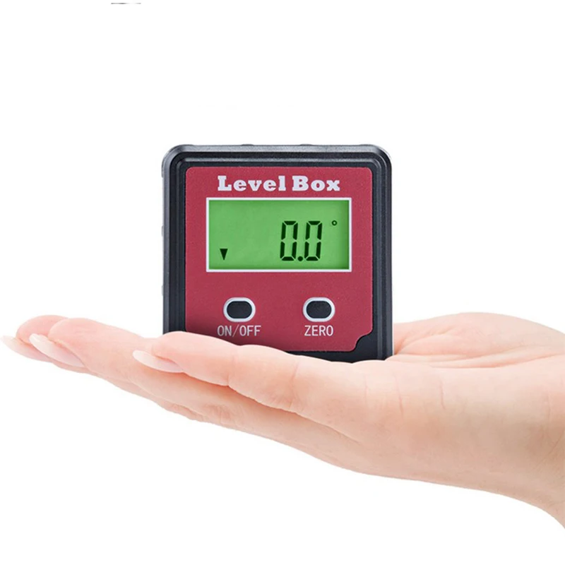 1 шт. Высокая точность цифровой транспортир уровень коробка Инклинометр угломер