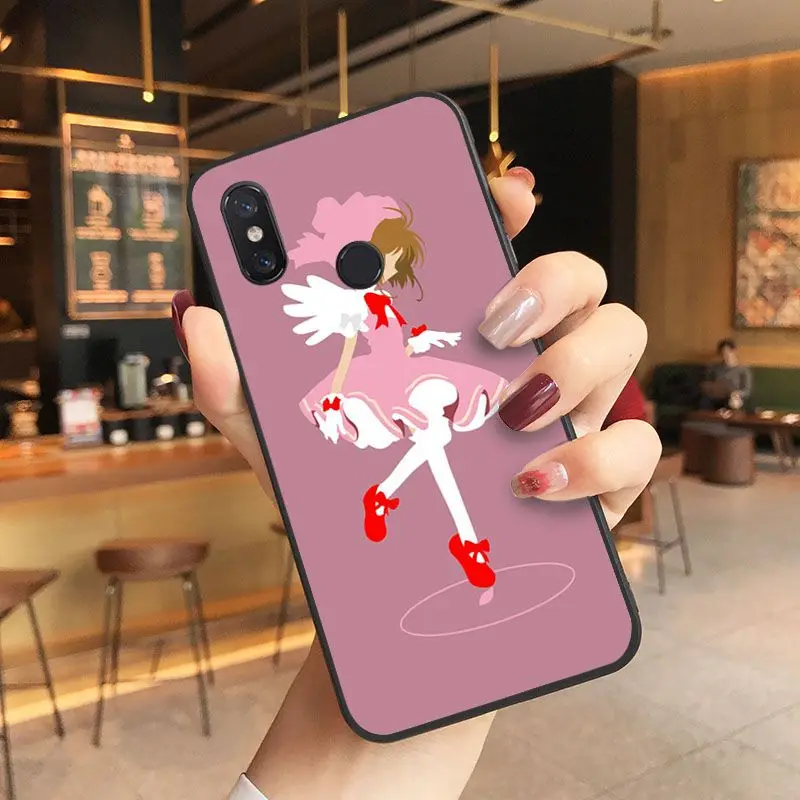 Новинка чехлы Cardcaptor Sakura чехол для телефона Xiaomi Mi MIX2 MIX2S MAX2 MAX3 F1 5 Note2 Note3 оболочка