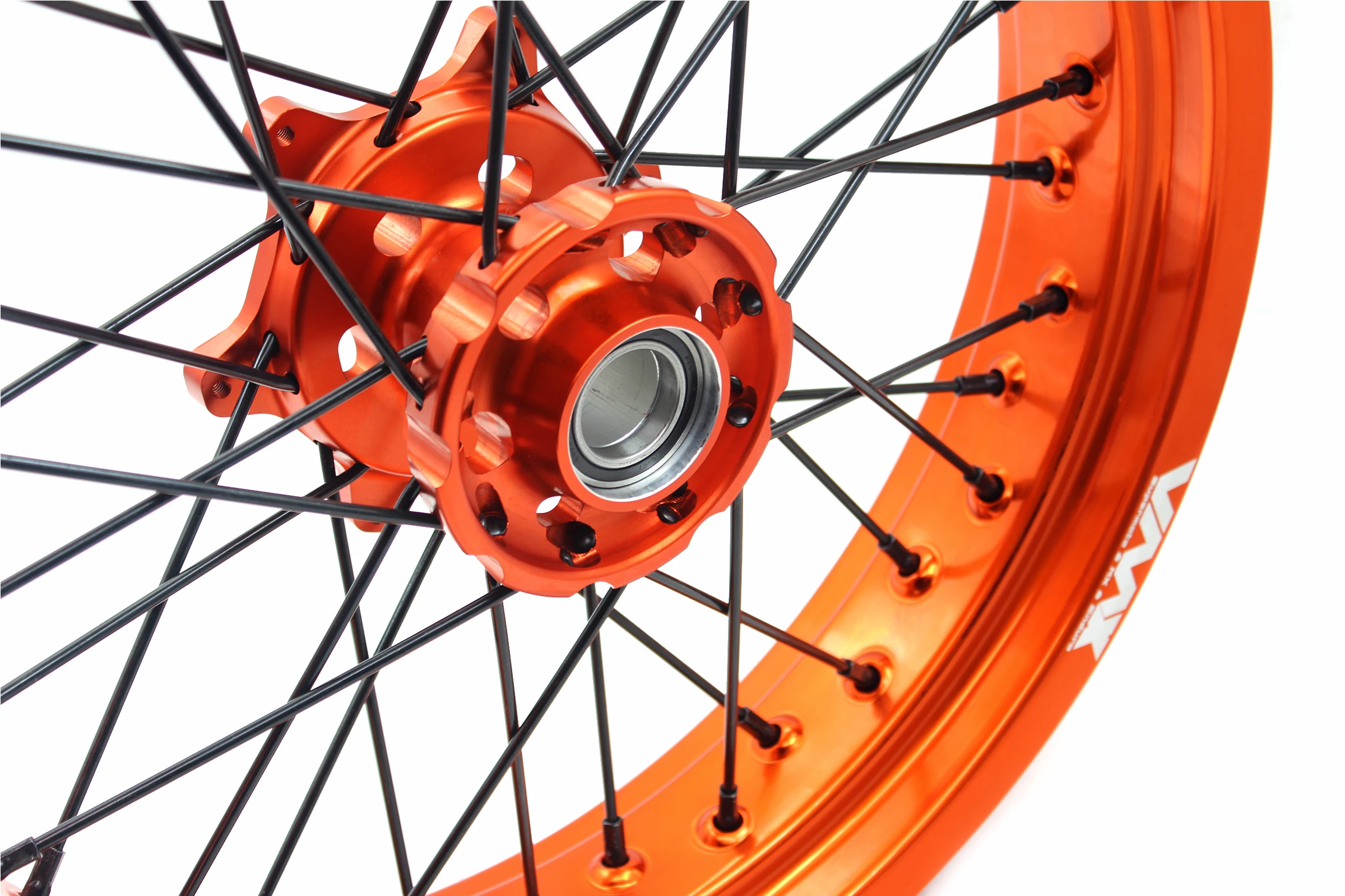 3 5/5 0 Supermoto Wheels Supermotard Rim Set для KTM SXF XC XCW XCF EXC EXCF 125 530 2003 2019 Orange Black Speak|Колеса| |