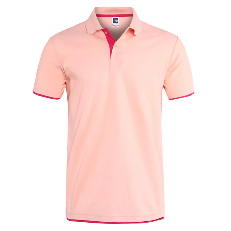 

2021 New Fashion design Man Polo Shirt Mens Summer Casual Breathable Cotton Polo shirt Men Short Sleeve High quality Golf polo