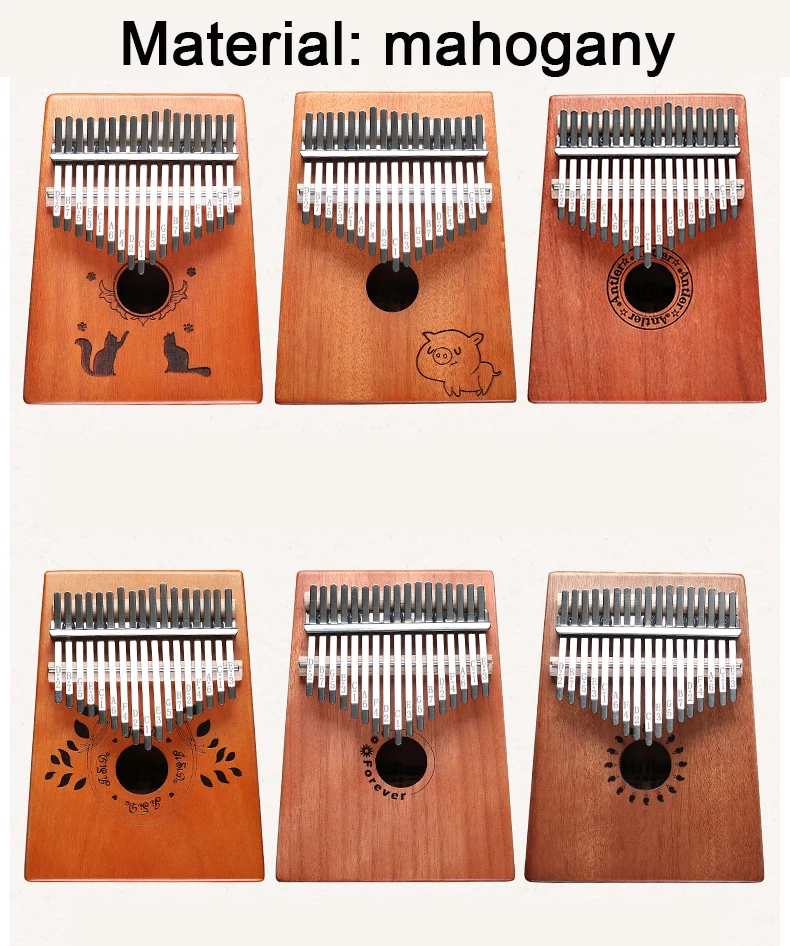 17 клавиш Kalimba Sanza «пианино для больших пальцев» Африканский палисандр цельная доска палец сумка для фортепиано Cega клавиатура Marimba деревянный музыкальный инструмент