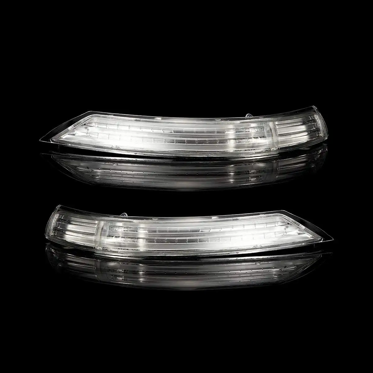 Светодиодный зеркало заднего вида сигнальные огни для VW TOUAREG 2007 2008 2009 2010 2011 Боковая дверь Зеркало заднего вида указатель поворота лампа