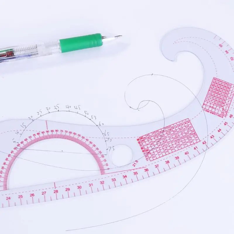 6 шт./компл. DIY многофункциональная линейка для шитья лоскутного рисования изгиба