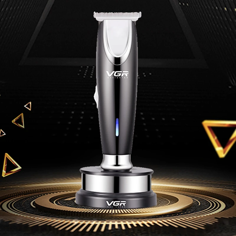 

VGR Electric Hair Clipper USB Rechargeable Hair Trimmer Wireless Portable Electric Shaver Men Professional Hair Cutting Machine