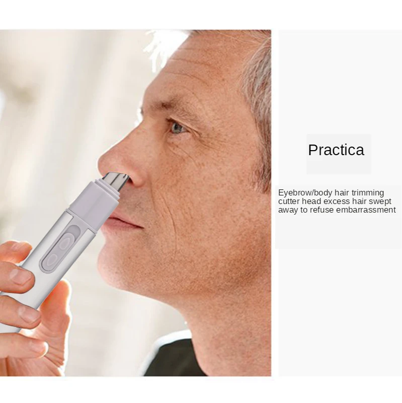 

Nose and ear Trimmer for nose haircut trimmer Razor for nose and ears Battery models Painless Eyebrow and Facial Hair razor