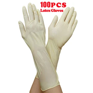 Горячая Распродажа 2020 совершенно новые одноразовые латексные перчатки защитные нитриловые бытовые универсальные рабочие перчатки для чистки пальцев Прямая поставка