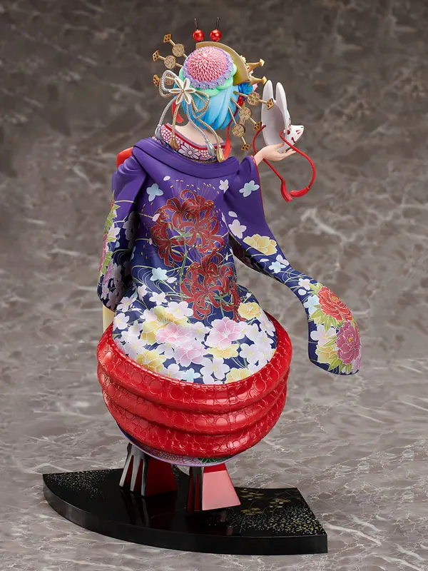 

Re Zero Rem Action Figure Kimono Edition Collectible Toys