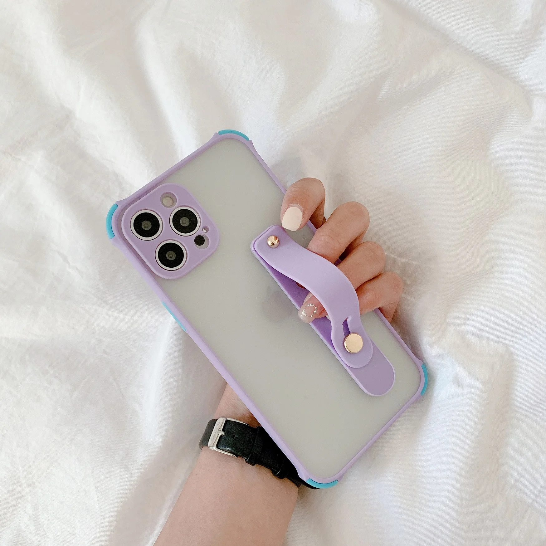 

Four-Corner Fall Bring Bracket Phone Case For Huawei Honor Play 3E 4 8S 20 30i 30 8A 9X Pro Lite Y8S Y5 Y6 Y7 Y9 Prime 2019 Case