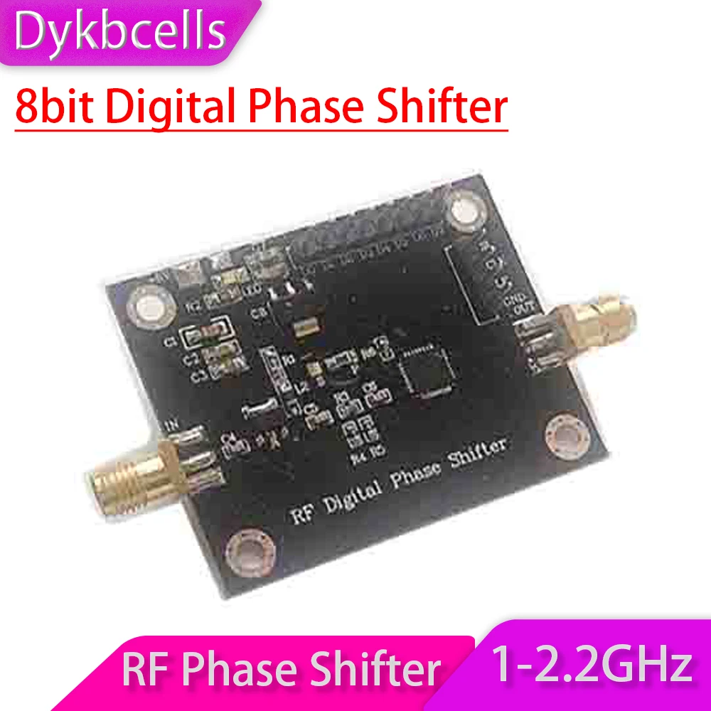 

Dykbcells 1-2.2GHz 8bit RF Digital Phase Shifter Microwave Phase Shifter control board / Radar communication measurement system