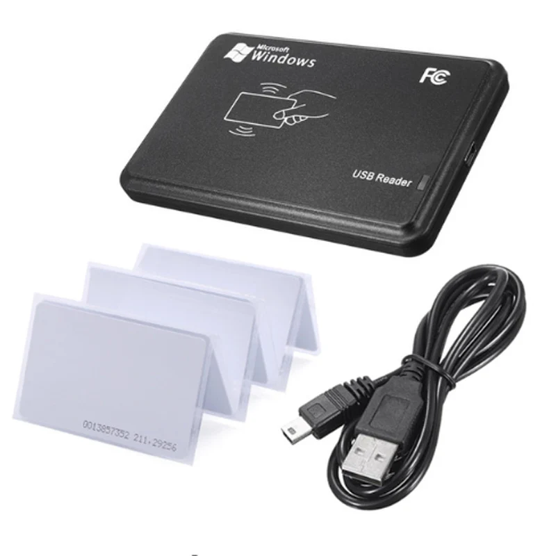 RFID ID high quality New Security Black USB Proximity Sensor Smart Card Reader | Безопасность и защита