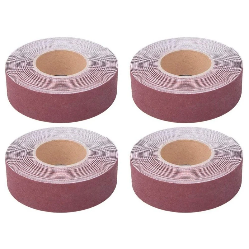 

4PCS Sanding Belt Boxed Corrugated Cloth Roll Soft Emery Roll Dry Grinding Metal Glass Carpentry Sandpaper