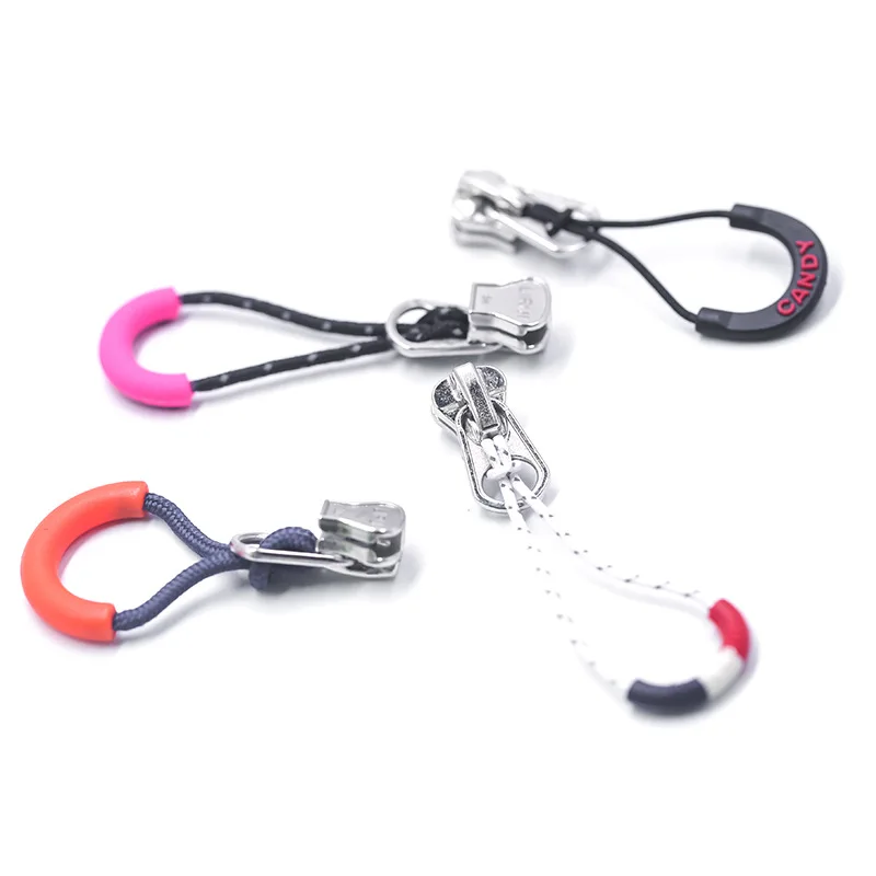 10 шт./компл. спортивная одежда пластиковая молния съемник багажная веревка u