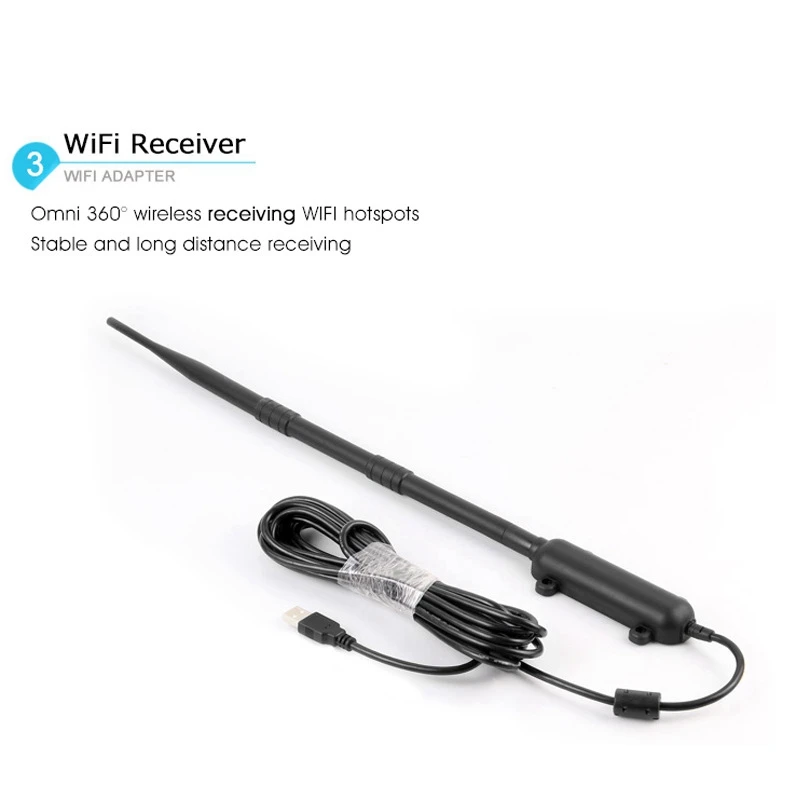 high power 1000m outdoor wifi adapter wifi antenna 802 11bgn signal amplifier usb 2 0 wireless network card receiver free global shipping