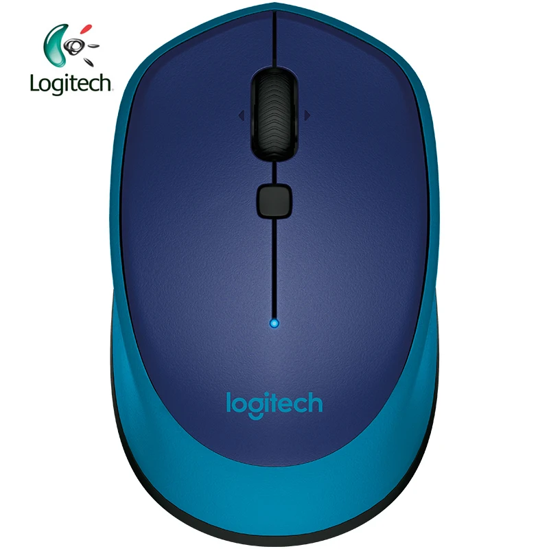 Logitech M336 Беспроводная Bluetooth-совместимая мышь с красочной 1000 точек/дюйм для Windows 7/8/10