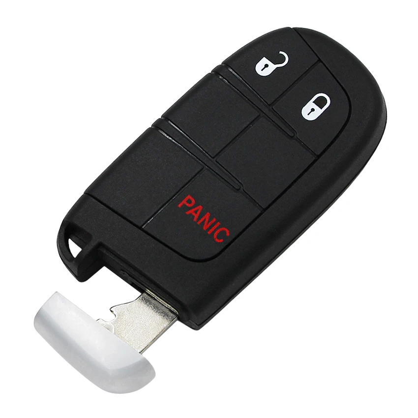 2+ 1 кнопки без ключа смарт-пульт дистанционного ключа чехол для Chrysler Dodge Journey 2011- 3 кнопки+ лезвие брелок