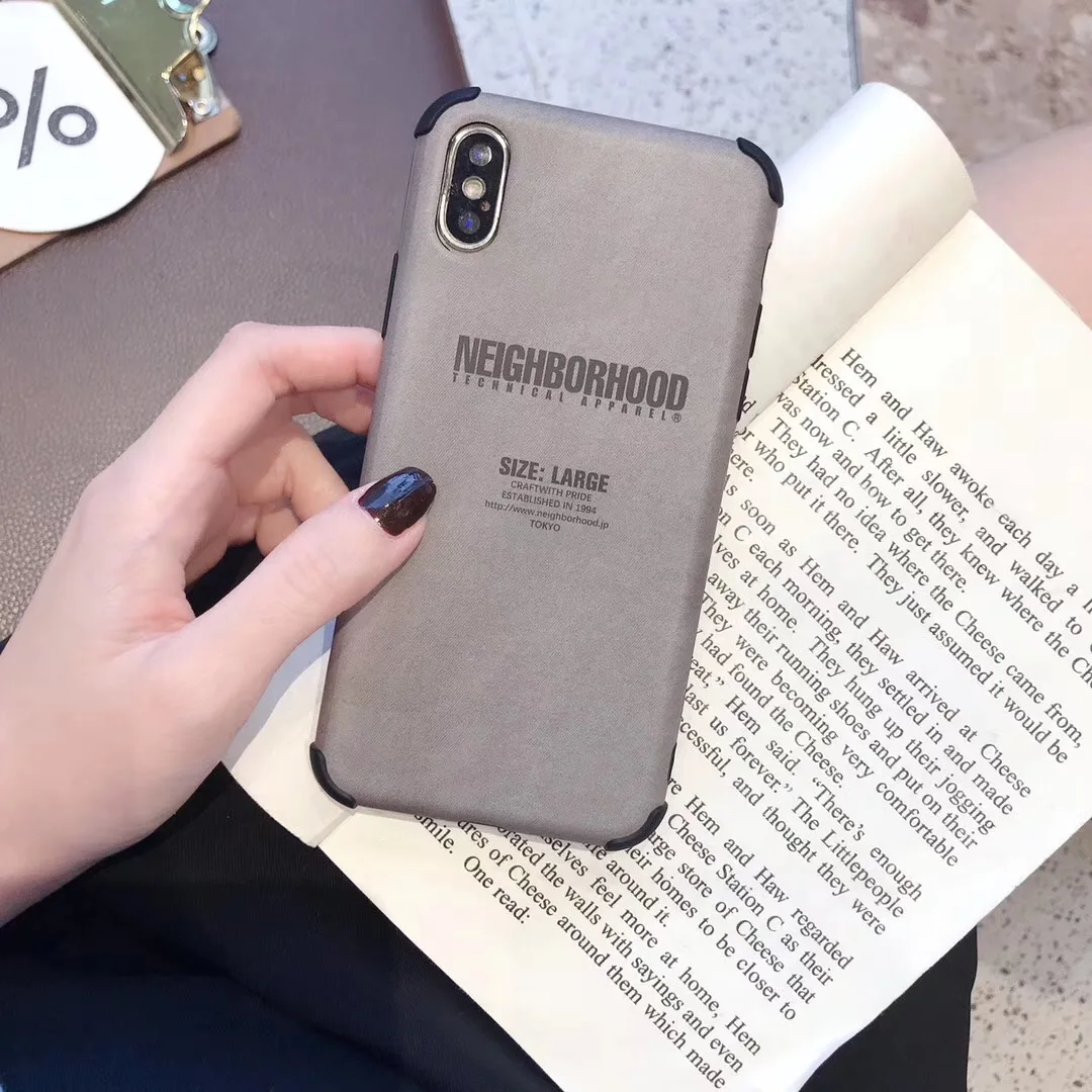 Japan Street trend Neighborhood Sports fashion Hard Phone Case For Apple iPhone 11 Pro X XS Max Xr 7 8 6 S Plus Back Cover |