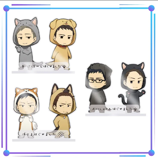 

Аниме щебетали птицы никогда не летают облака собрать ясиро Domeki Chikara кагеяма иероглифы фигурка на акриловой подставке модель стол Декор