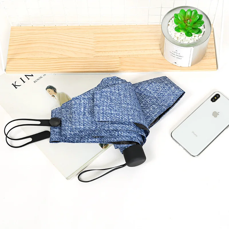 Новый портативный мужской зонт мини Карманный Зонт с медведем УФ Защита от Дождя