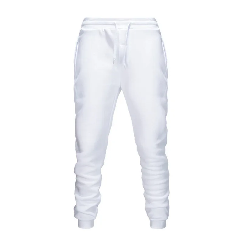 Men Print Logo Cotton Jogger Pants Spring Autumn Male Casual Elastic Fitness Baggy Trousers Mens Fleece Warm Winter Sweatpants | Мужская